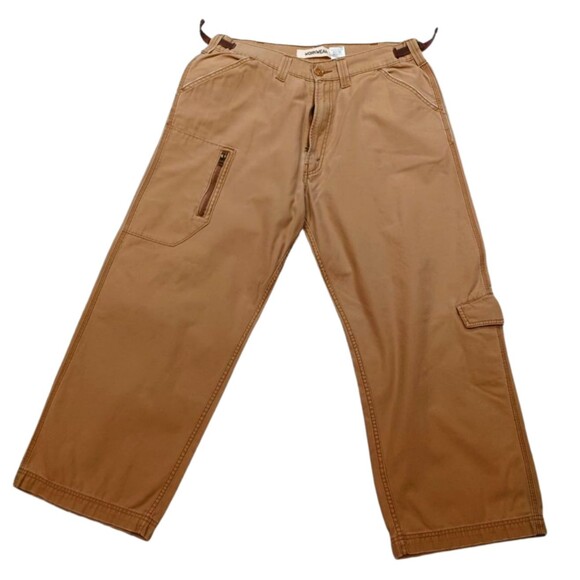 Levis Cargo Loose Straight Pants Mens 36x30 Wide Leg Skater Baggy - 7 Pockets - Picture 1 of 10